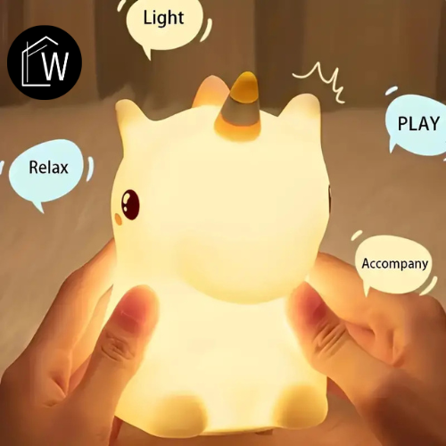 Actie Bedlampje Nachtlampje - Enige Eenhoorn - Meer Kleuren led