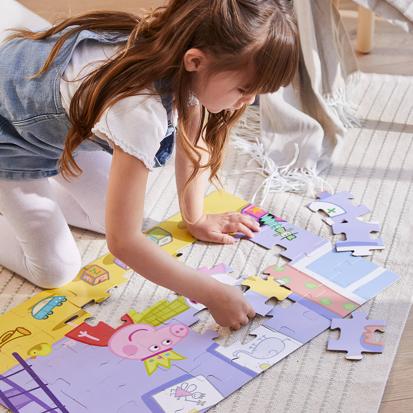 Weer verkrijgbaar - Peppa Pig - Puzzelkoffer - Peppa Teddy