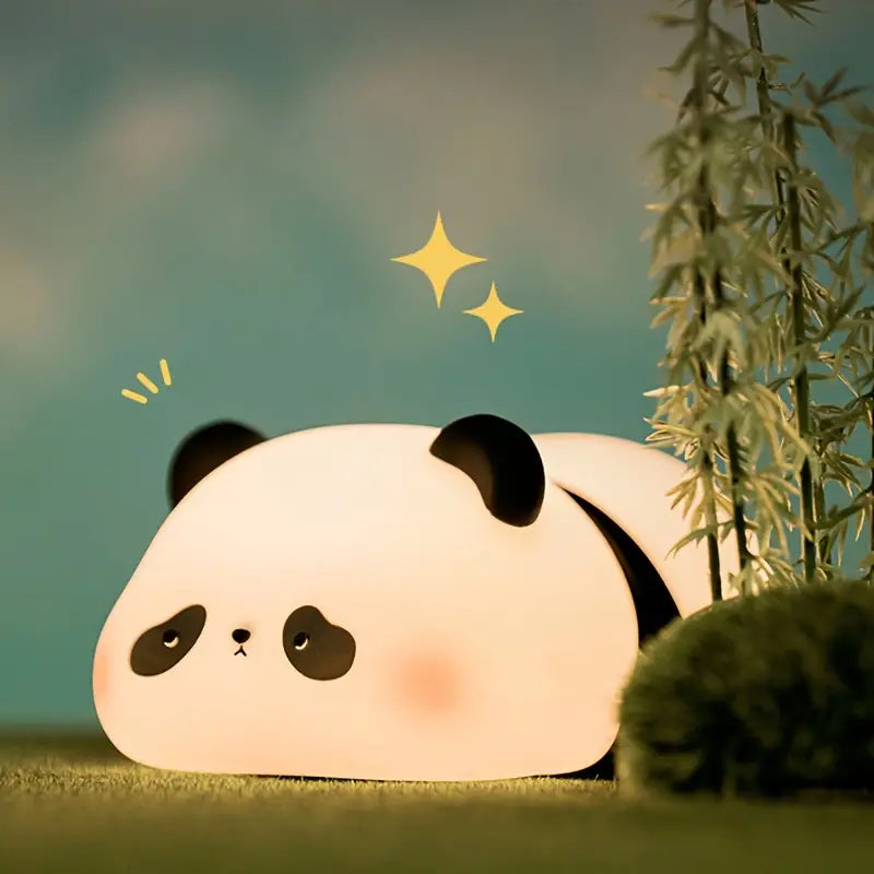 Actie Bedlampje - Nachtlampje - PiPa Panda (USB) - USB oplaadbaar - Timer