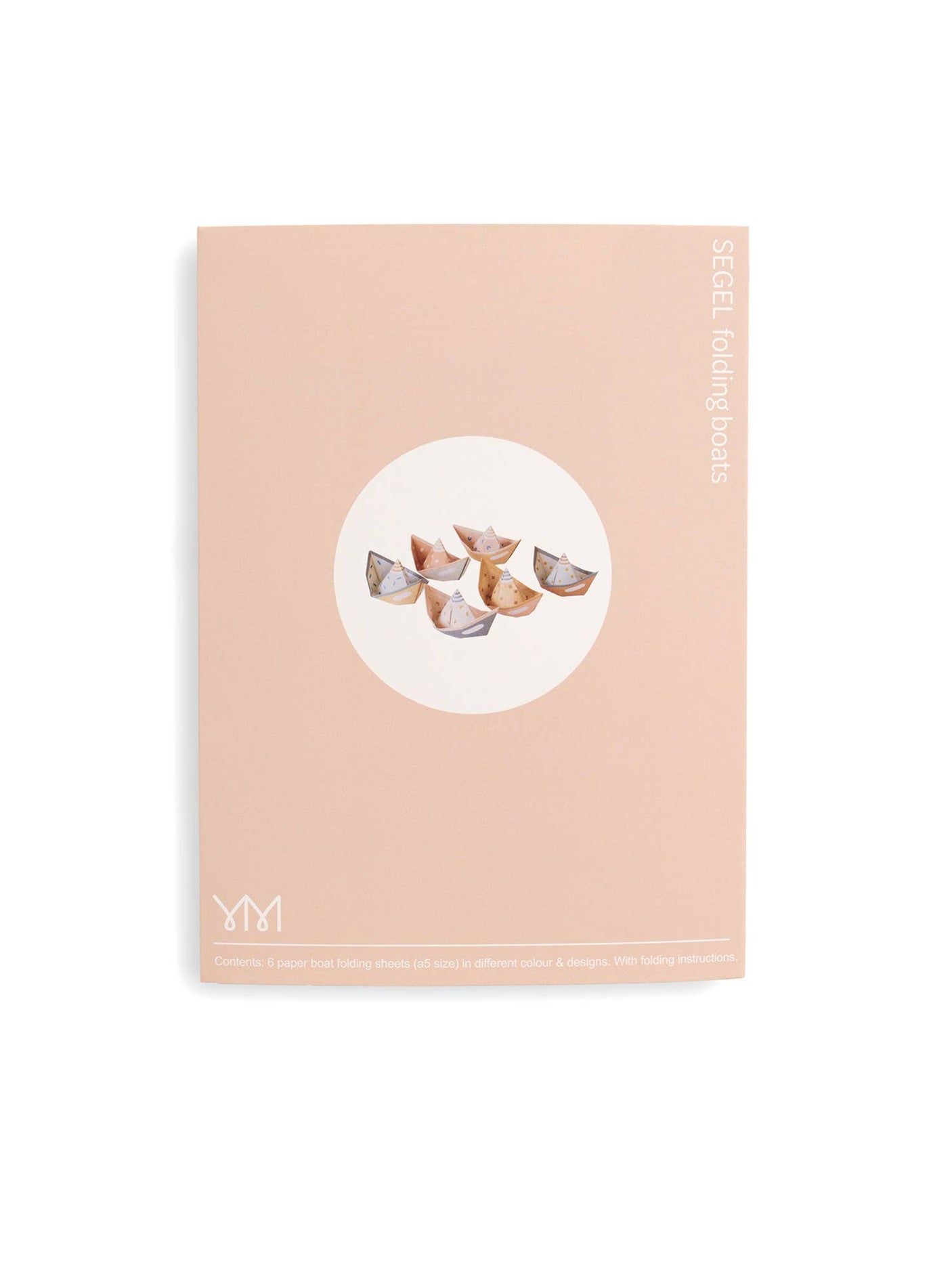 SEGEL Vouwbootjes Het DIY cadeau voor elke leeftijd 6 bootjes Jurianne Matter