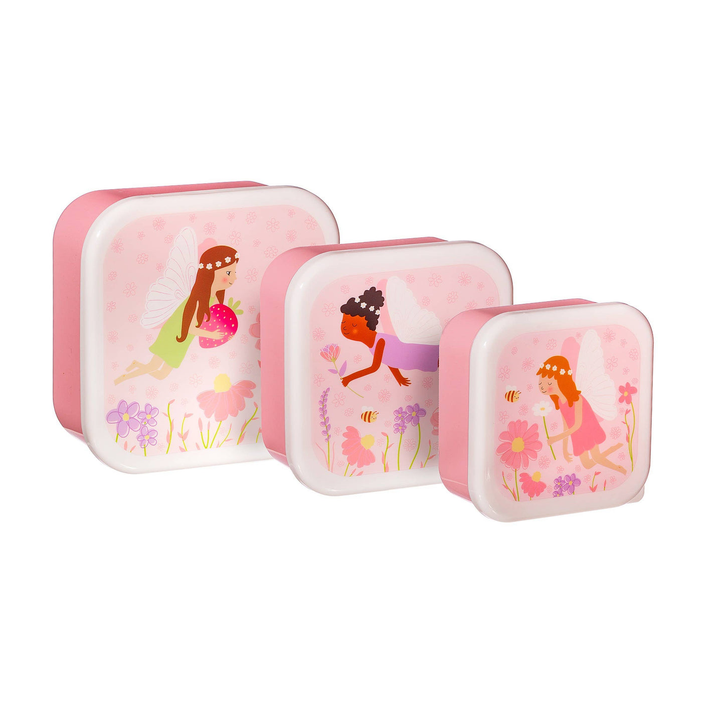 Vriendelijke Feeën Fairy lunchboxen set van 3 Sass & Belle Wehebbenallesinhuis.nl