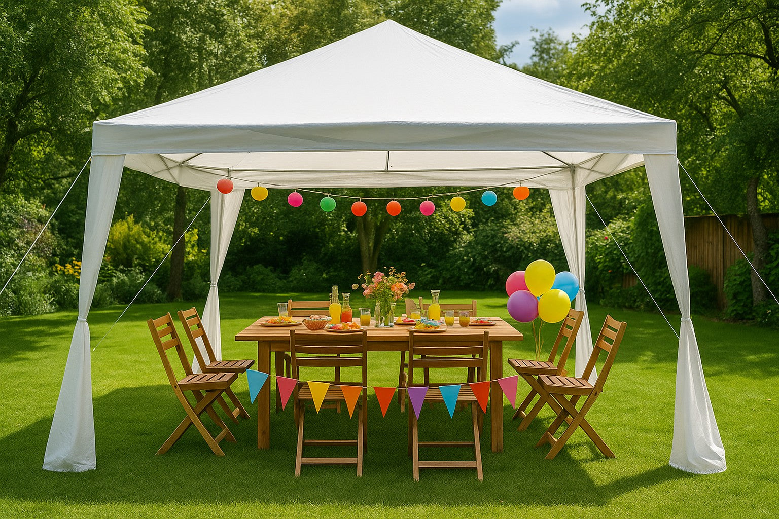 Partytent kopen? 5 tips voor de juiste keuze voor elk tuinfeest