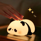 Actie Bedlampje - Nachtlampje - PiPa Panda (USB)  - USB oplaadbaar - Timer