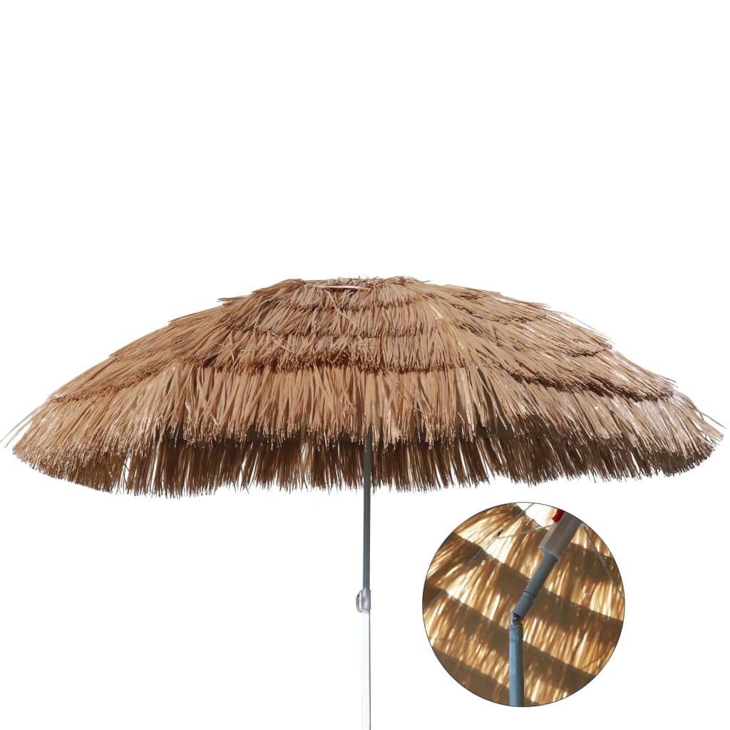 Strandparasol Hawaï 160 cm beige