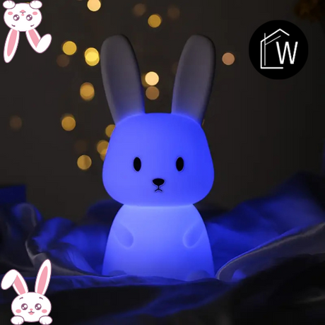 Actie Bedlampje Nachtlampje -Mijn naam is Bunny - USB oplaadbaar - met Timer