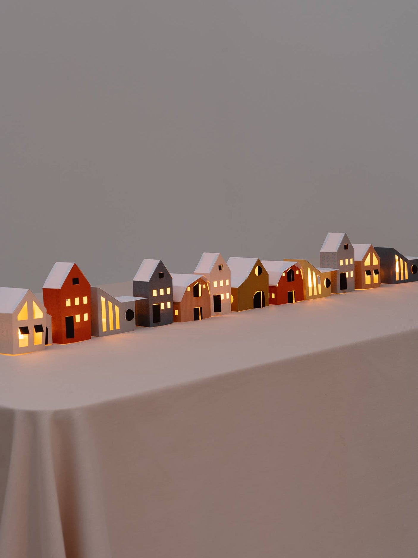 Maak je Eigen Tiny Huisjes | Dorpje Samlet DIY Pakket | 12 Huisjes | Jurianne Matter | Leuk cadeau!