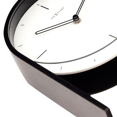 Table clock - 27 x 21 x 6,5 cm - Wood - 'Noa Table'