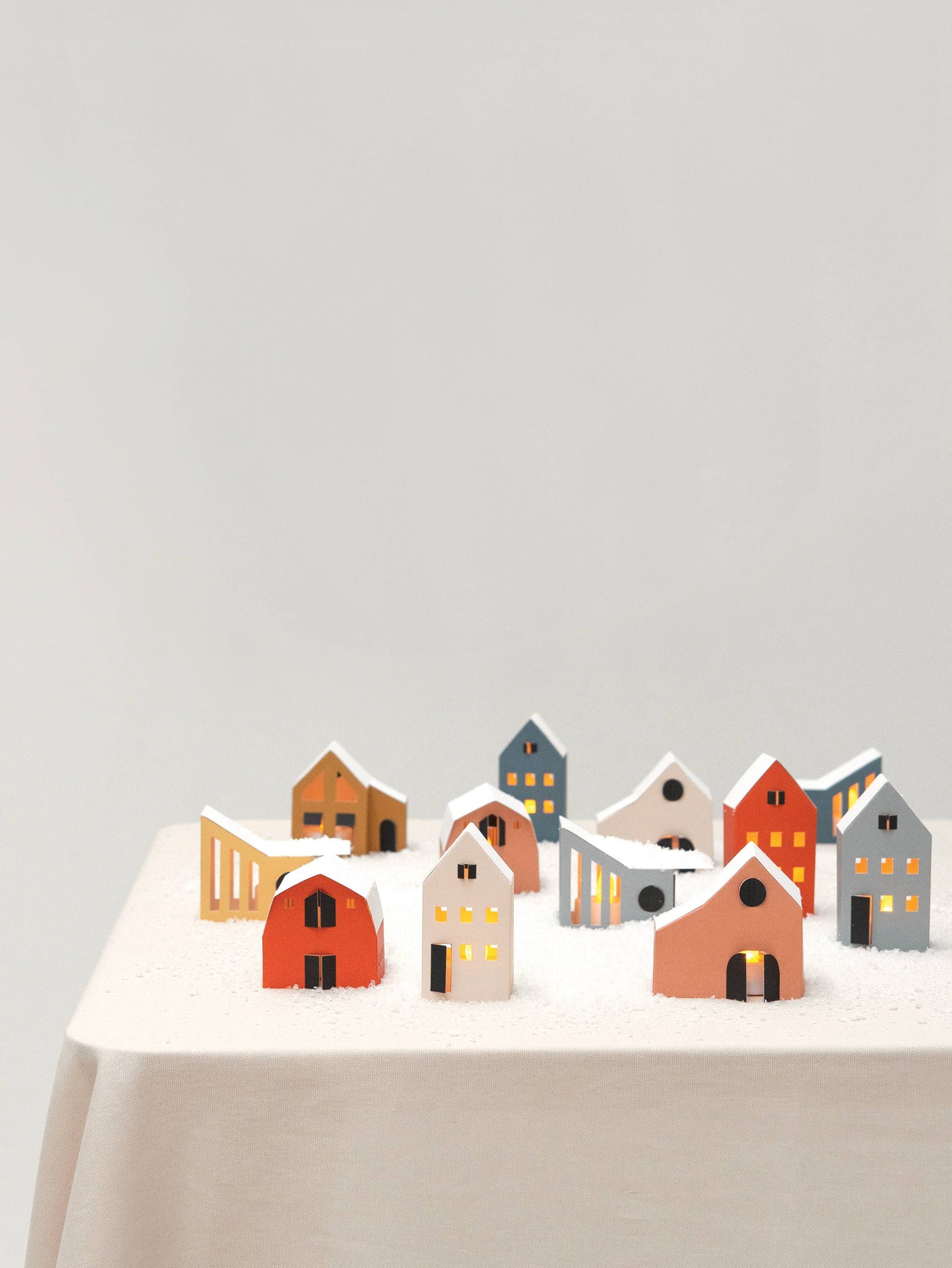 Maak je Eigen Tiny Huisjes | Dorpje Samlet DIY Pakket | 12 Huisjes | Jurianne Matter | Leuk cadeau!