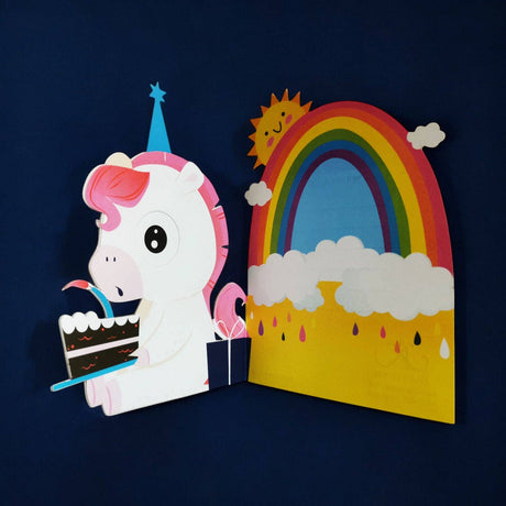 Mooie Schattige Kinderkaart Leuk als Cadeau | Unicore