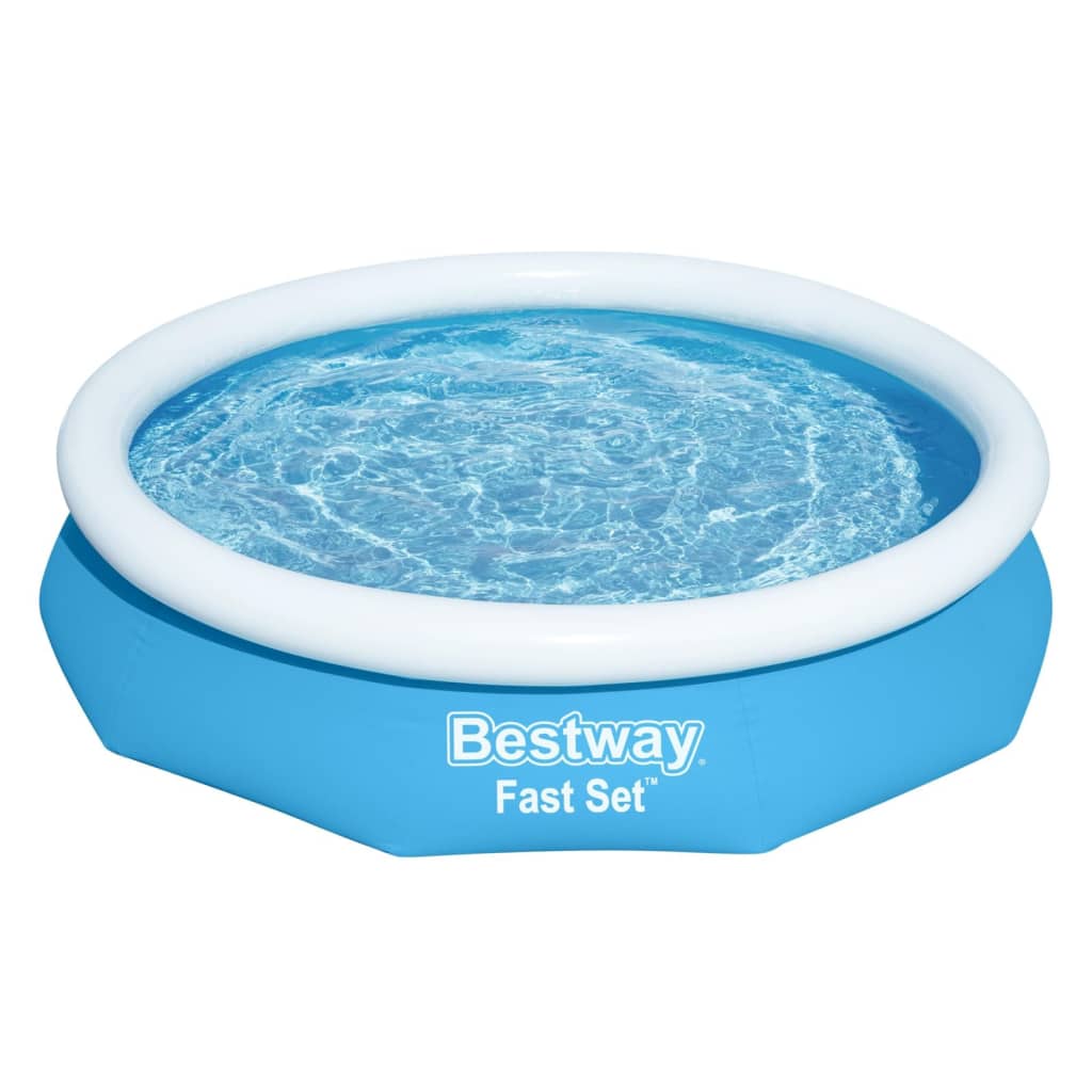 Zwembad Fast Set rond 305x66 cm blauw