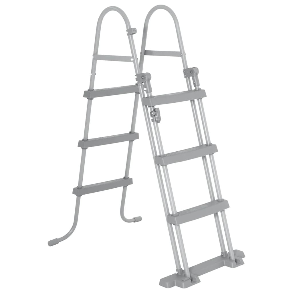 Zwembadladder Flowclear met 4 treden 107 cm