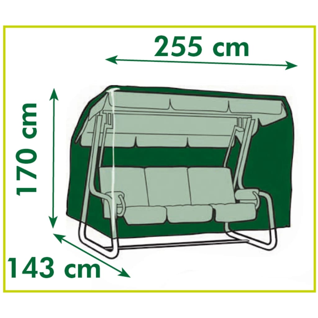 Tuinmeubelhoes voor schommelbanken 255x170x143 cm