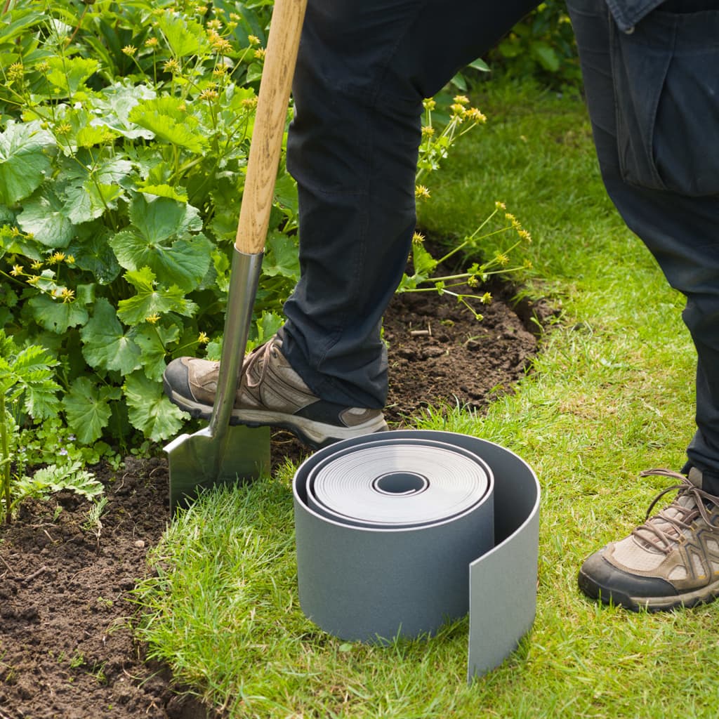 Nature Borderrand En Grondpennenset 7.5 cm Grijs