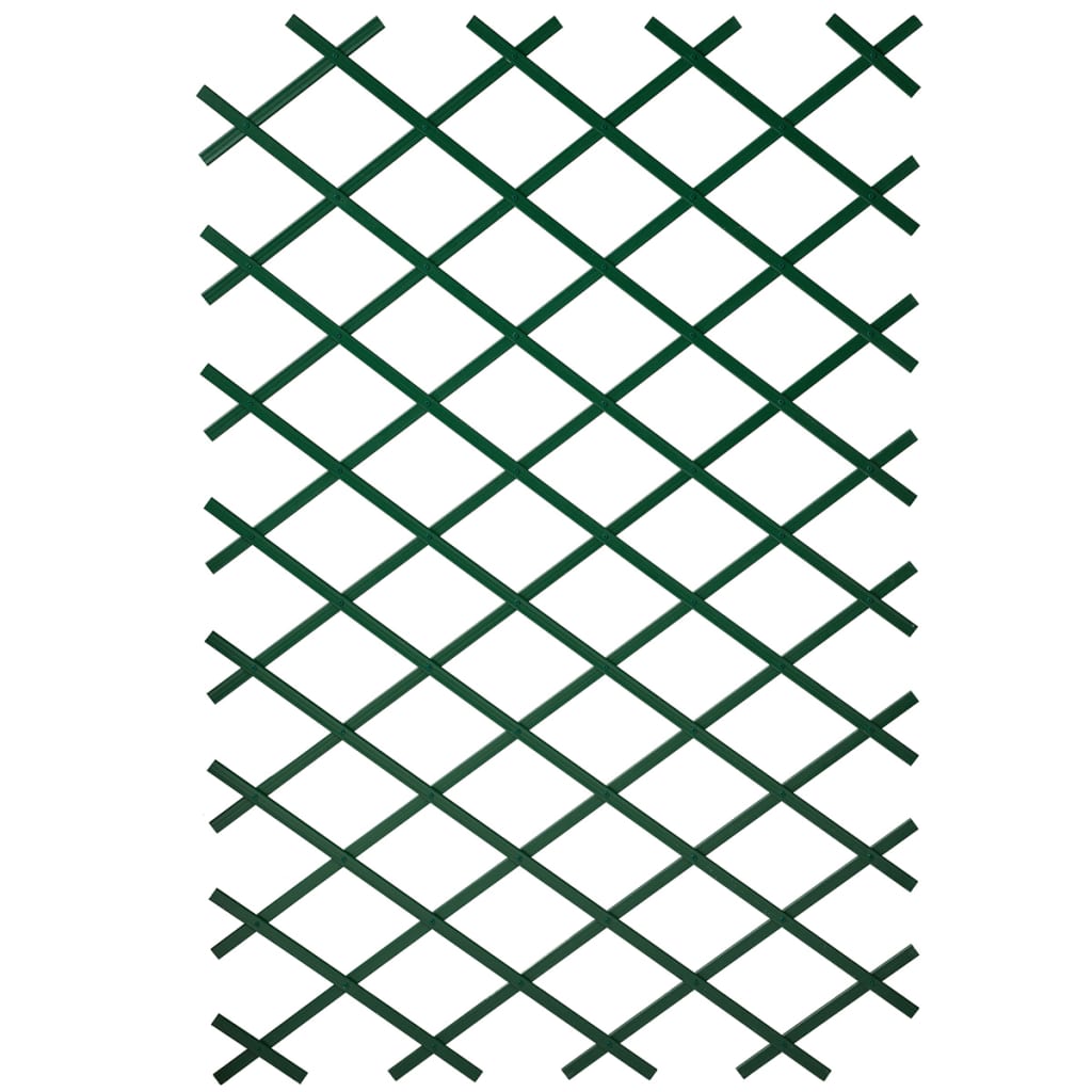 Plantenklimrek 100x200 cm PVC groen 6040704