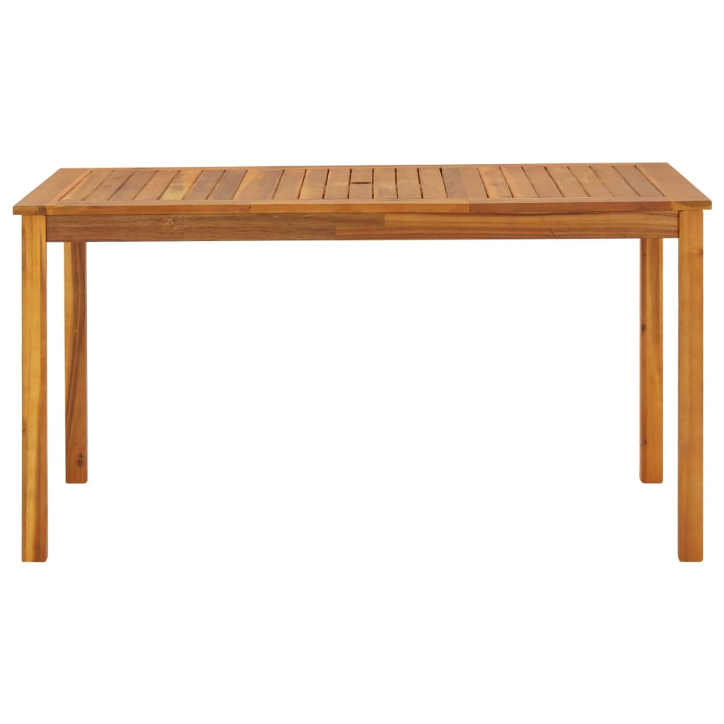 Tuintafel Massief Acaciahout 140 x 80 x 74 cm