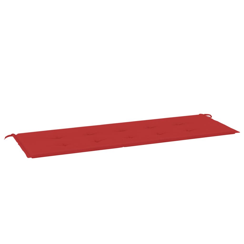 Tuinbankkussen Oxford Stof 150 x 50 x 3 cm Rood