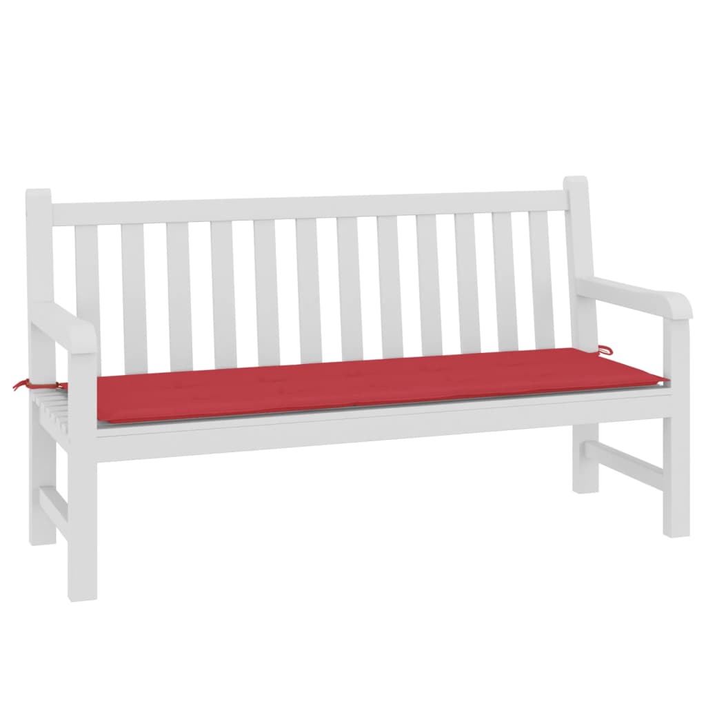 Tuinbankkussen Oxford Stof 150 x 50 x 3 cm Rood