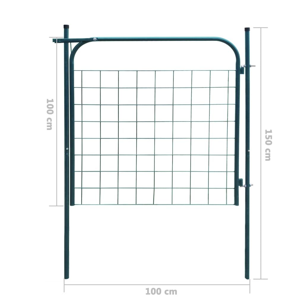 Tuinpoort 100X100 Cm Antraciet 100 x 100 cm