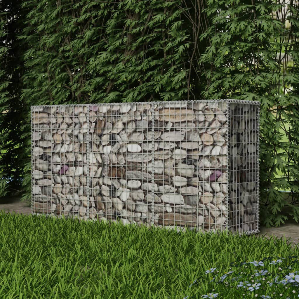 Gabion mand 200x50x100 cm gegalvaniseerd staal