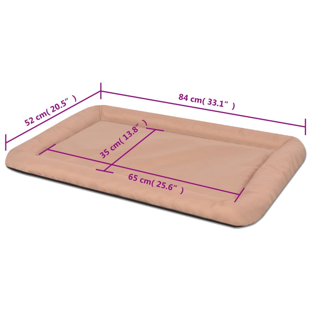 Hondenmatras maat XL beige