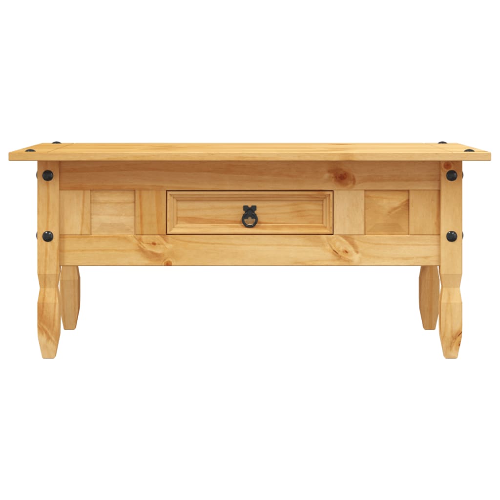 Salontafel Mexicaans grenenhout Corona-stijl 100x55x45 cm