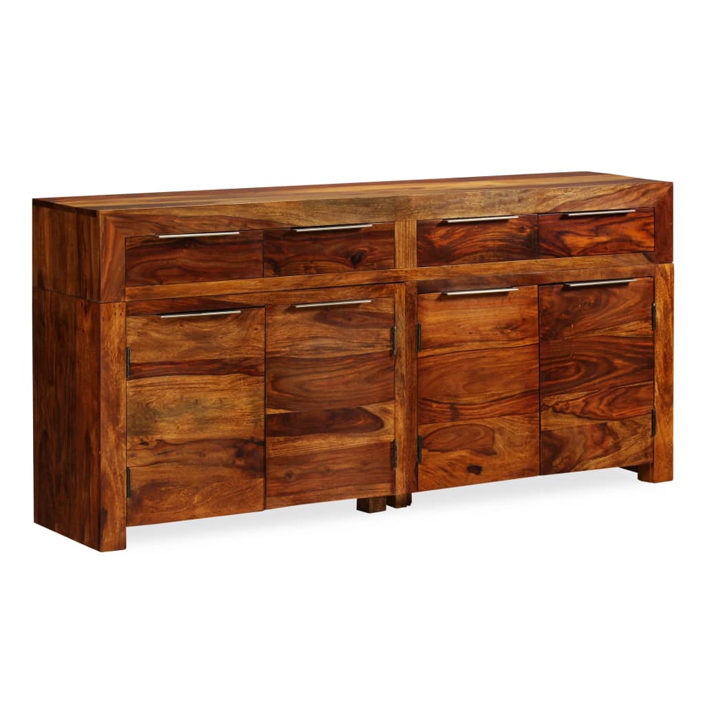 Dressoir 160x35x75 cm massief sheeshamhout