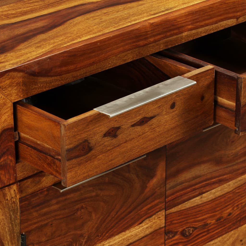 Dressoir 160x35x75 cm massief sheeshamhout