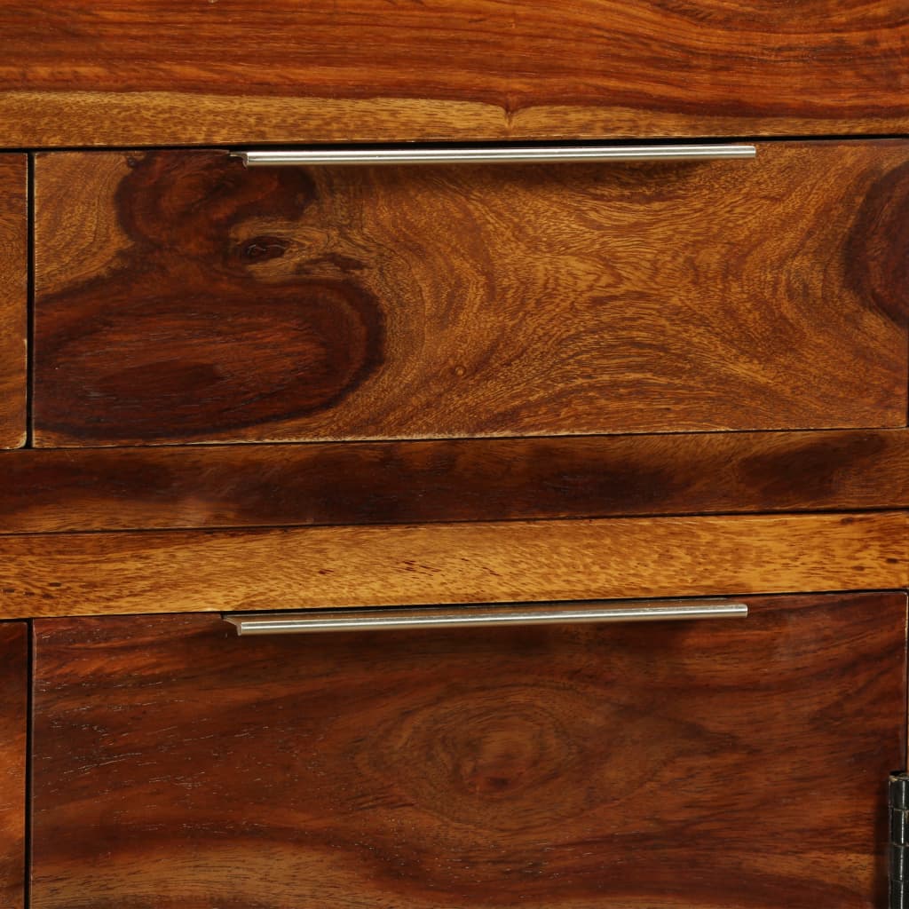 Dressoir 160x35x75 cm massief sheeshamhout