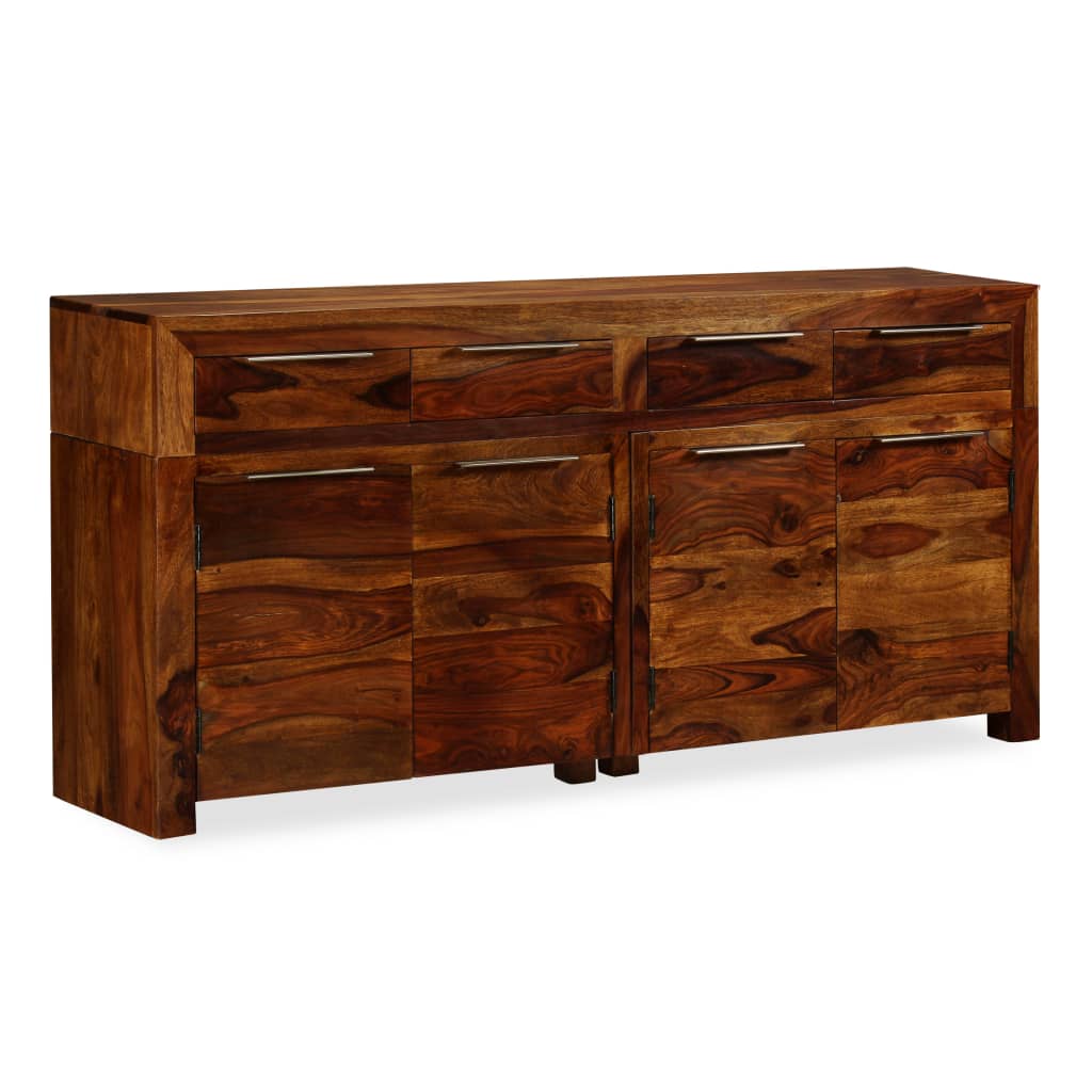 Dressoir 160x35x75 cm massief sheeshamhout