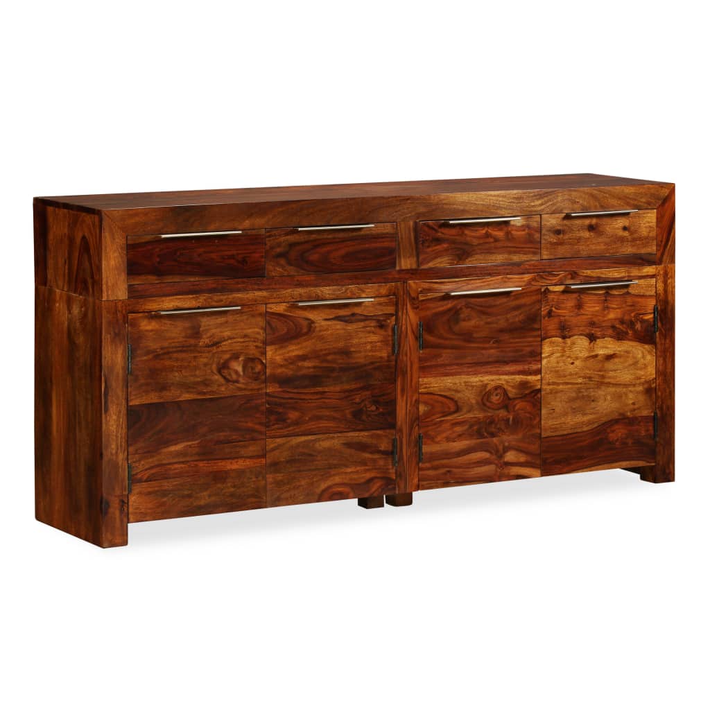 Dressoir 160x35x75 cm massief sheeshamhout