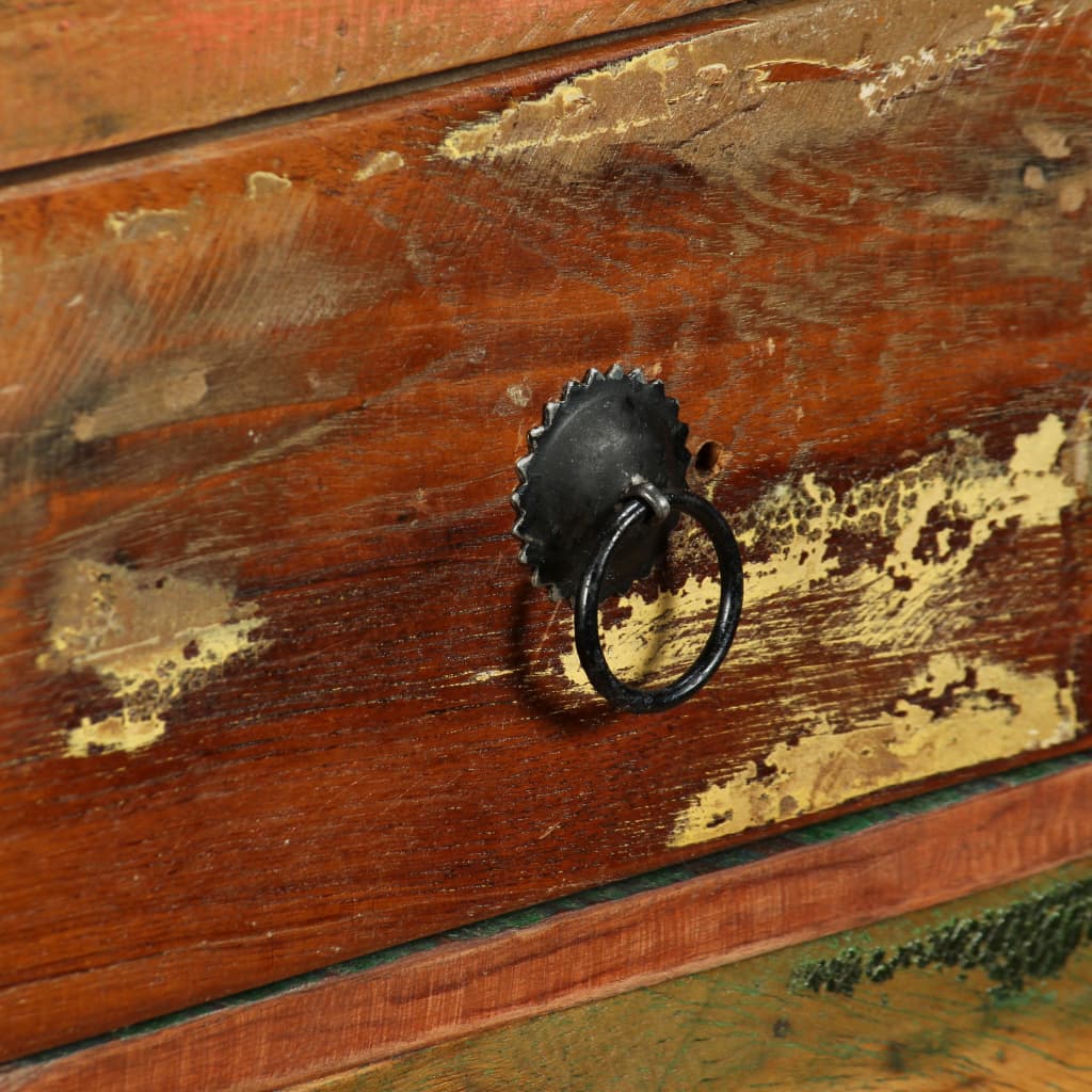 Dressoir 120x35x76 cm massief gerecycled hout