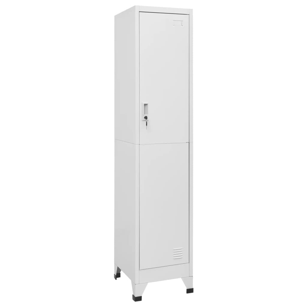 Lockerkast 38X45X180 Cm Grijs Met 1 locker