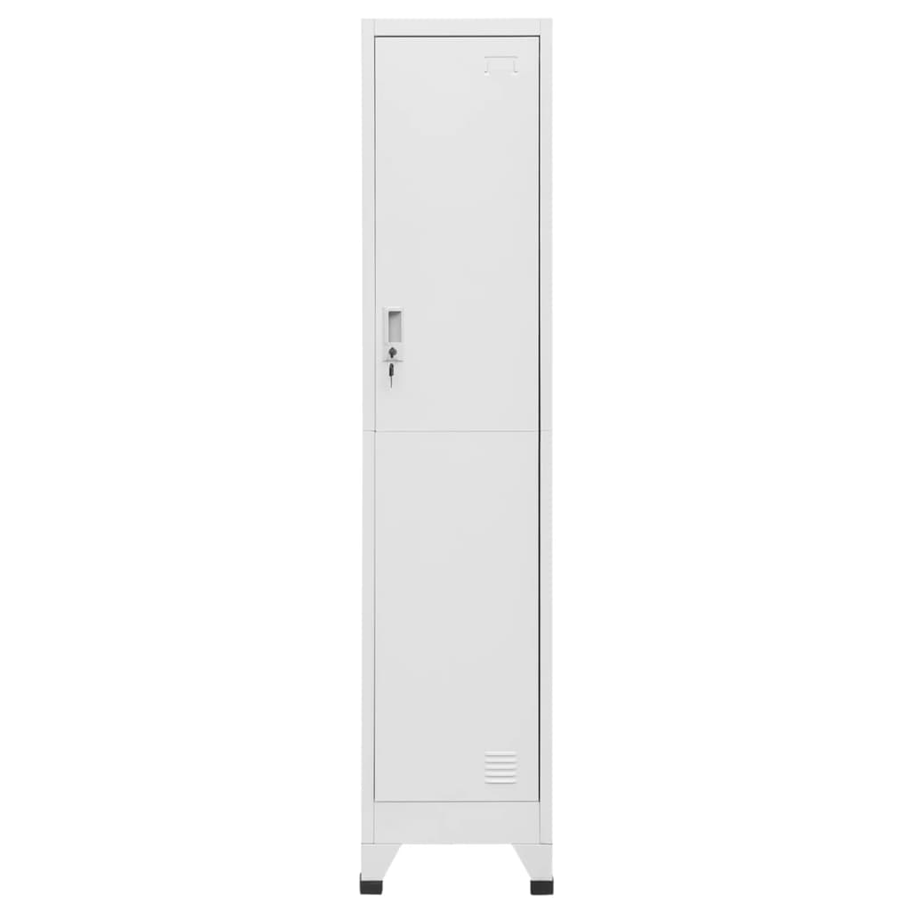 Lockerkast 38X45X180 Cm Grijs Met 1 locker