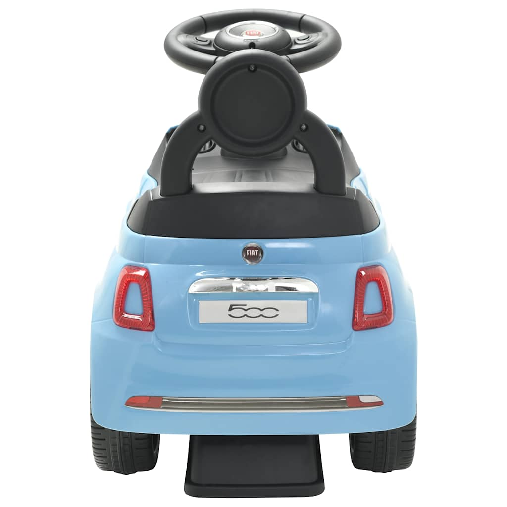 Loopauto Fiat 500 blauw