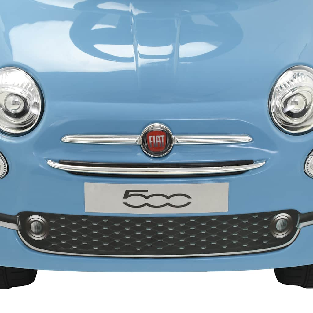 Loopauto Fiat 500 blauw