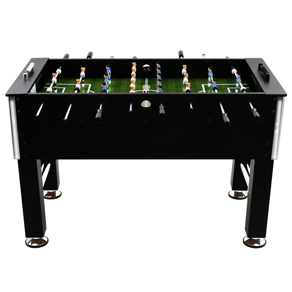 Voetbaltafel 60 Kg 140X74,5X87,5 Cm Staal Zwart