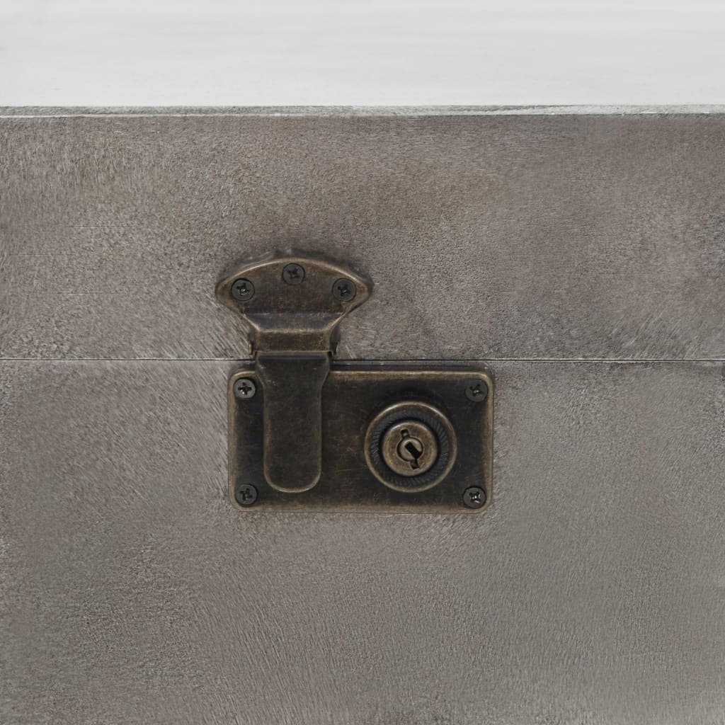 Salontafel 102x51x47,5 cm MDF en aluminium