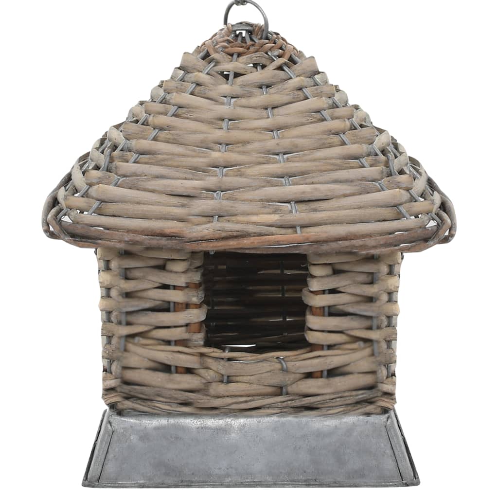 Vogelhuizen 3 st wicker