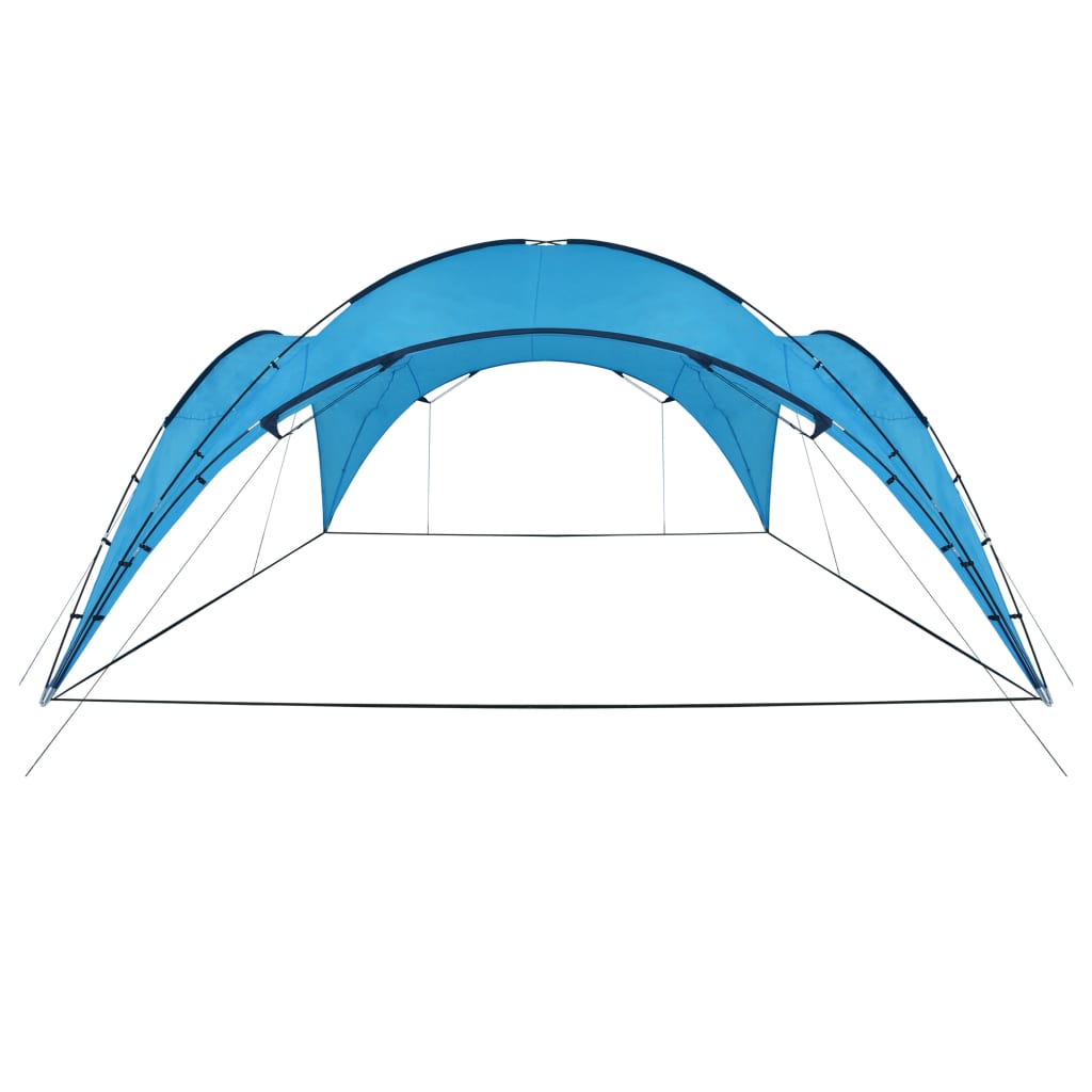 Partytent Boog lichtblauw