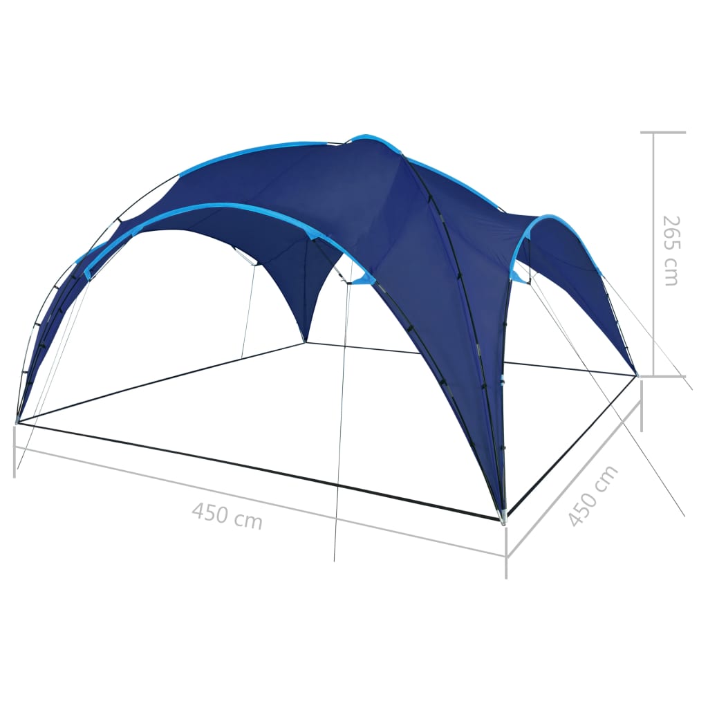 Partytent Boog Donkerblauw