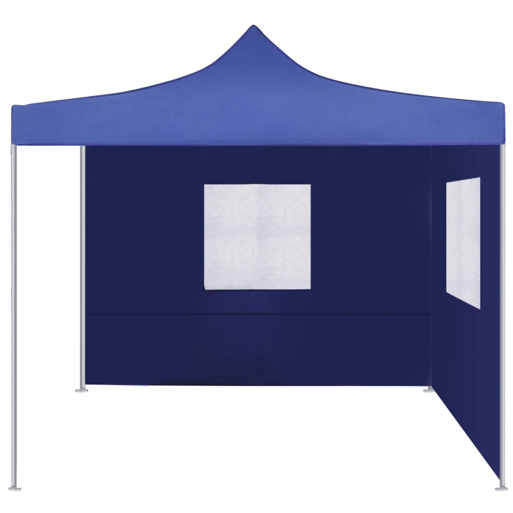 Vouwtent Met 2 Wanden 3X3 M Blauw