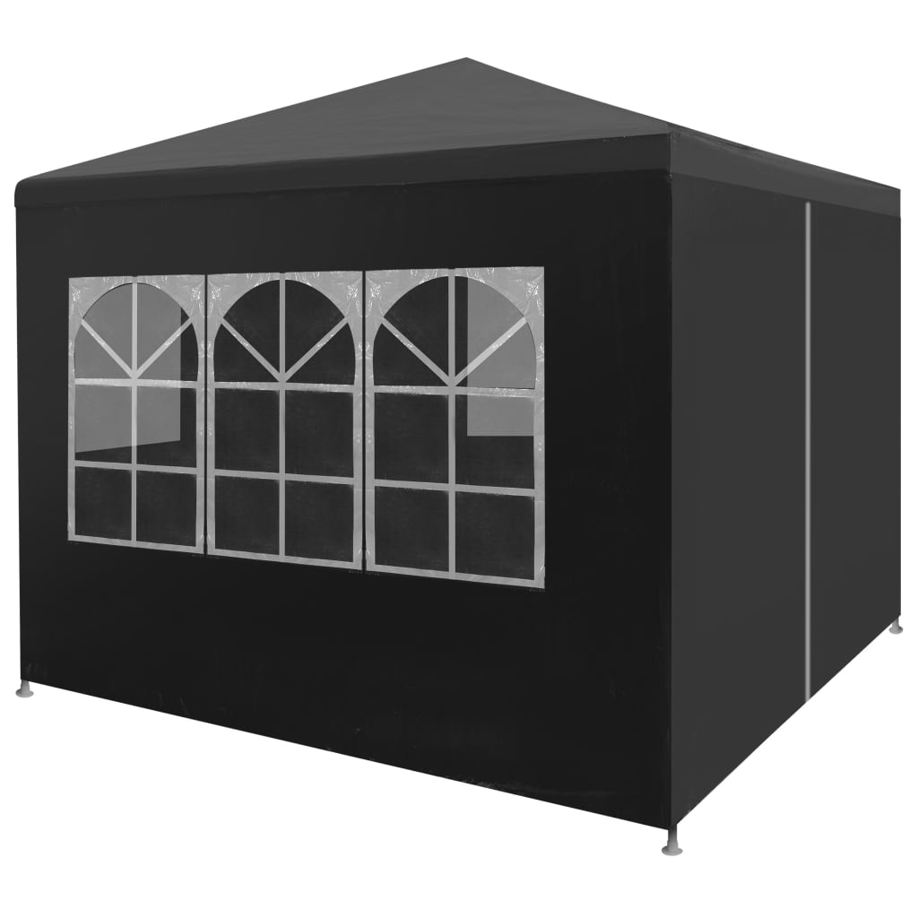 Partytent Kleurig 3 x 3 m Antraciet