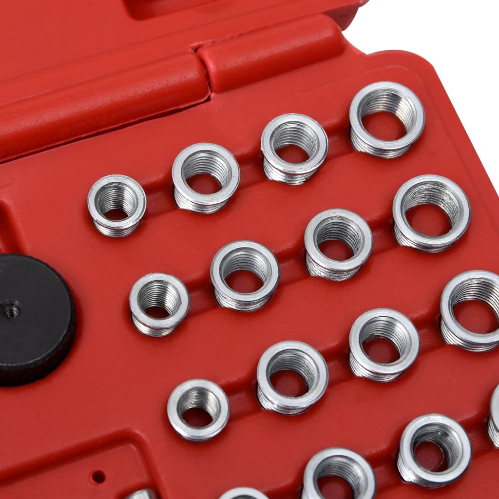 33-delige Gloeibougie schroefdraadreparatieset M8 M10 M12
