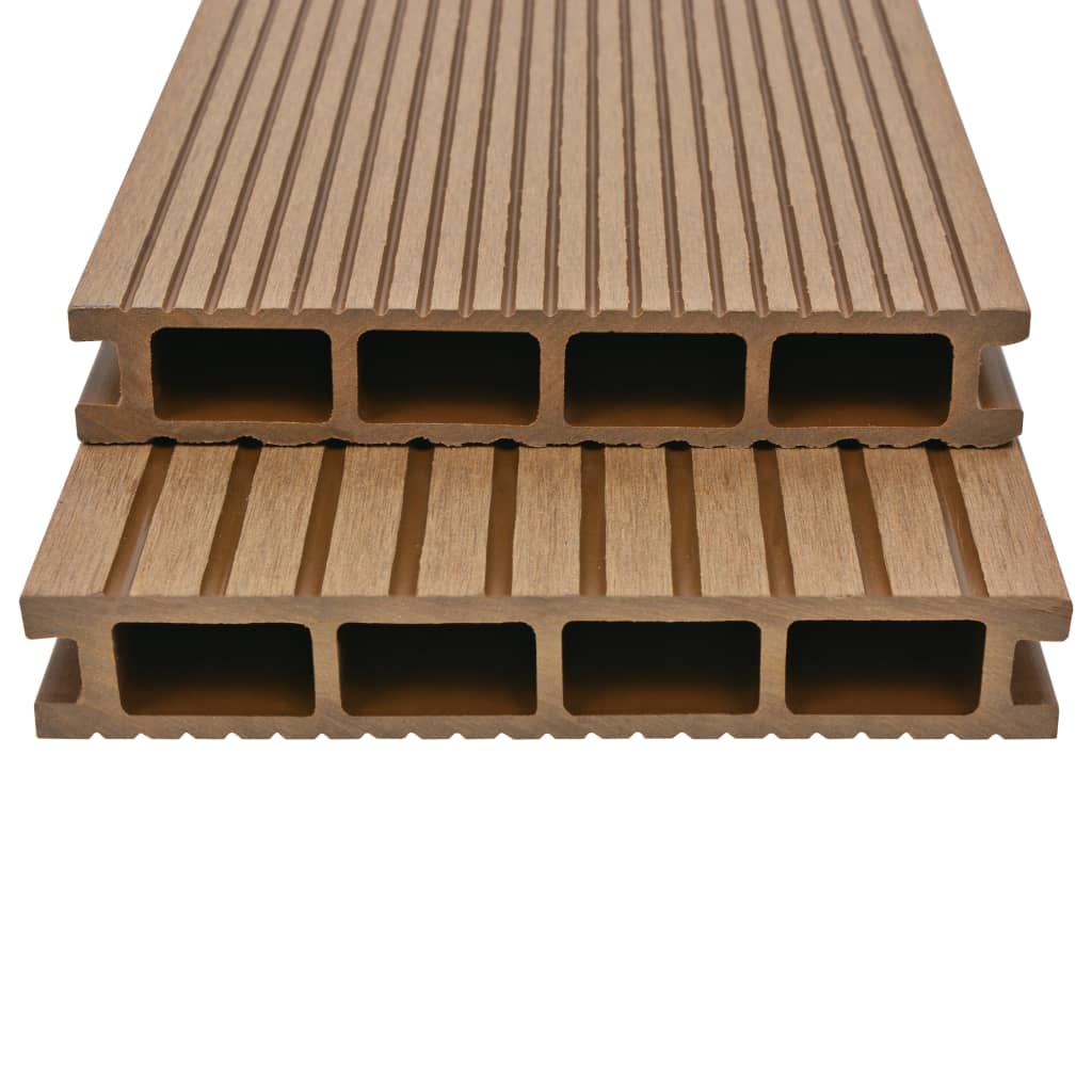 Terrasplanken HKC met accessoires 30 m² 2,2 m teak