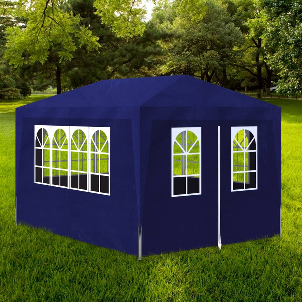 Partytent 3 x 4 m Blauw