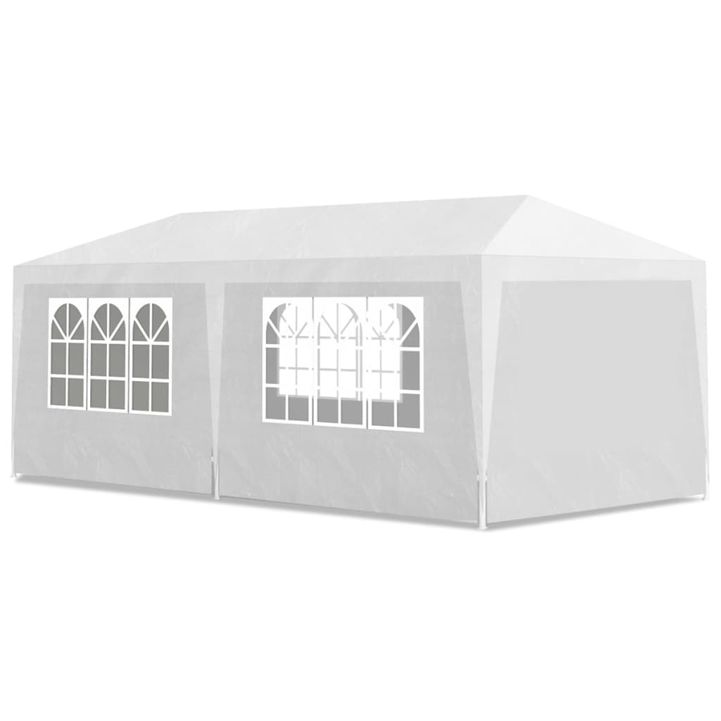 Partytent 3 x 6 m Wit