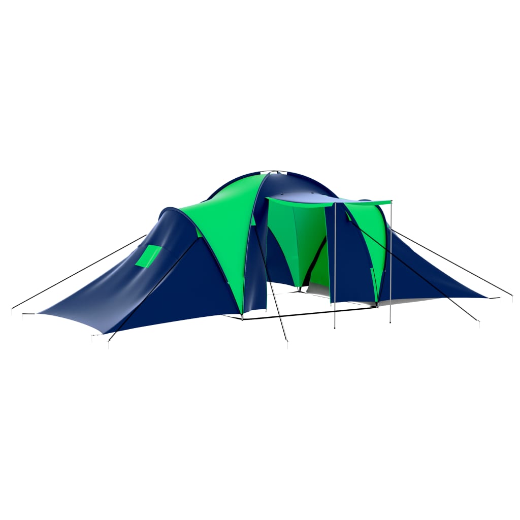 Tent -Persoons Polyester Blauw en groen