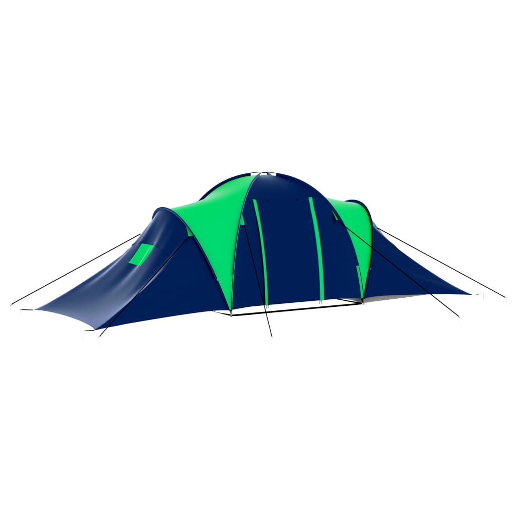 Tent -Persoons Polyester Blauw en groen