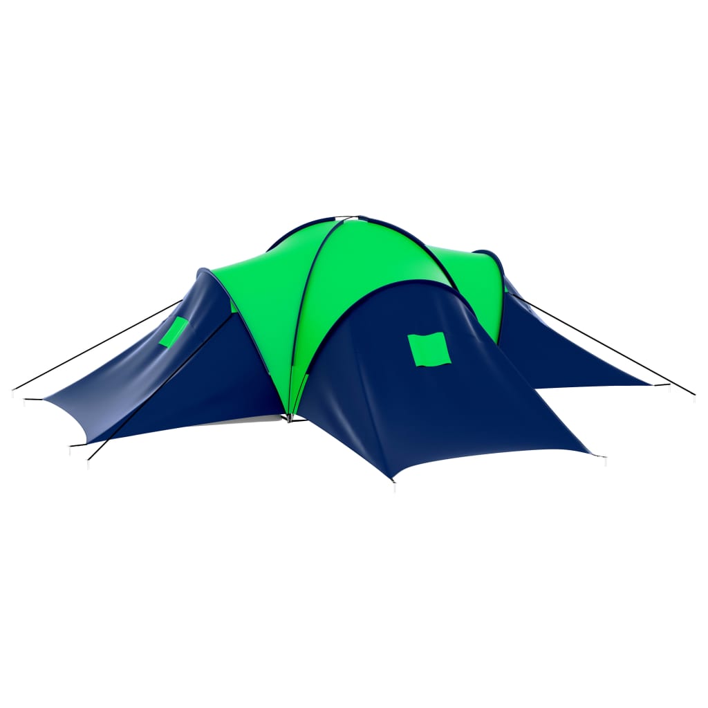 Tent -Persoons Polyester Blauw en groen