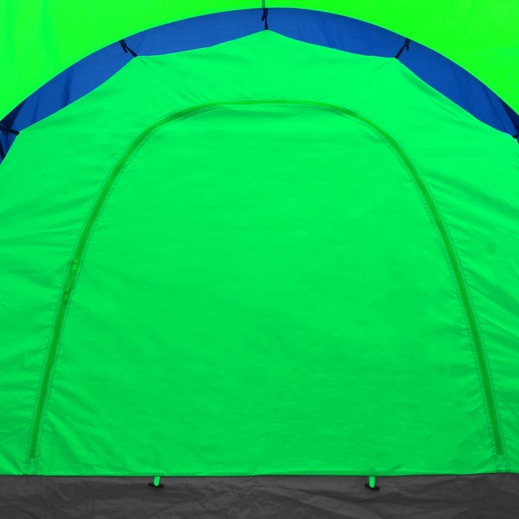 Tent -Persoons Polyester Blauw en groen